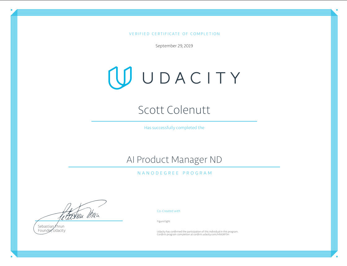 AI Product Manager Nanodegree AI Product Manager Nanodegree